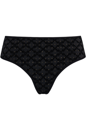Calliope black & gold print BLACK AND GOLD 