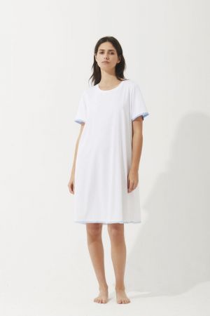 GOWN KNITTED  PERFECT WHITE