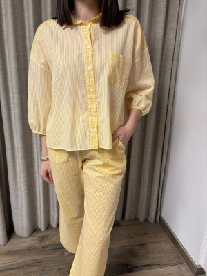 PYJAMA 0229 JAUNE/BLAN