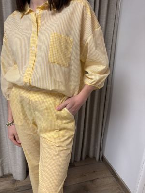 PYJAMA 0229 JAUNE/BLAN