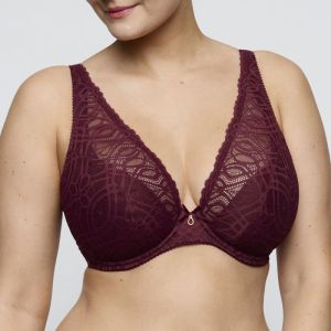 SALERNO - PLUNGE EVR evening red