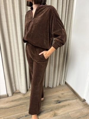 HUISPAK MET RITS 0719 CHOCOLAT