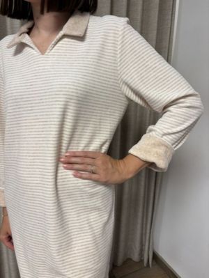 KLEED LANGE MOUWEN 2313 BEIGE CHIN
