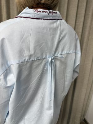 PYJAMA LANG 803 LICHTBLAUW