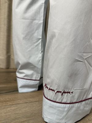PYJAMA LANG 803 LICHTBLAUW