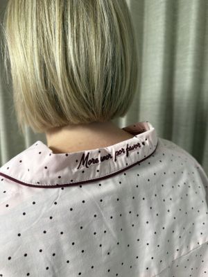 PYJAMA LANG 968 ROZE BOLLET