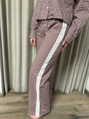 PYJAMA LANG 969 BORDEAUX RU